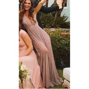 Blush formal dress, mauve dress, pink dress